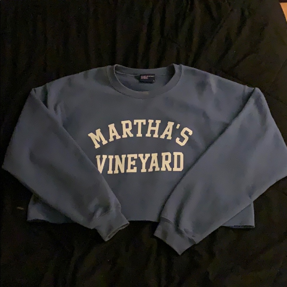 Cropped sweatshirt